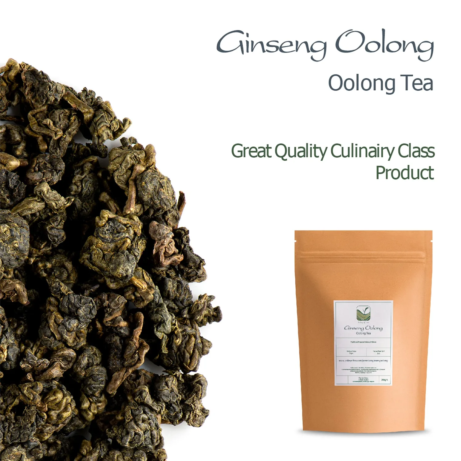 Valley of Tea Ren Shen Lan Gui Ren Imperial oolongte 100g