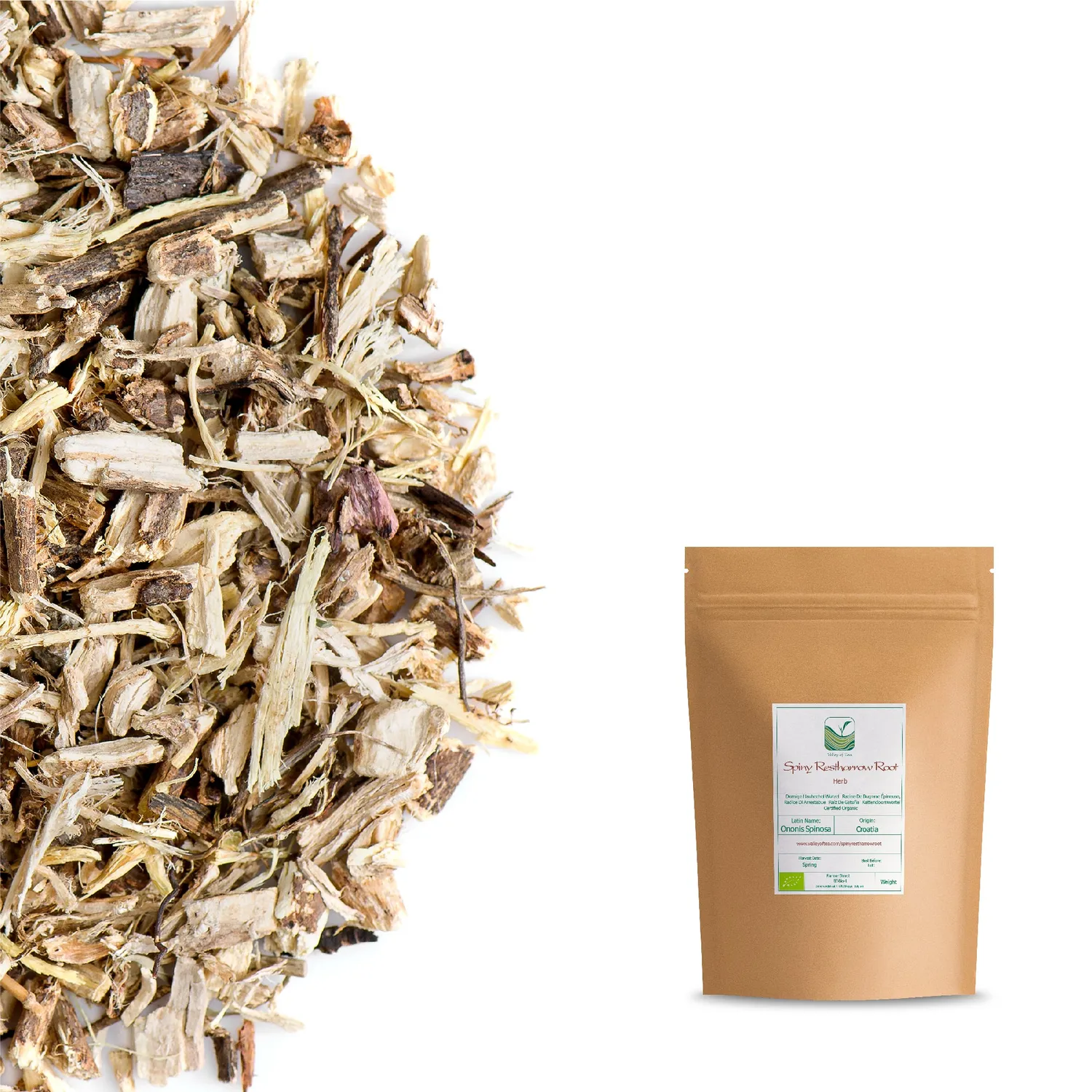 Valley of Tea Åsnetörnerot örtte 100g koffeinfri