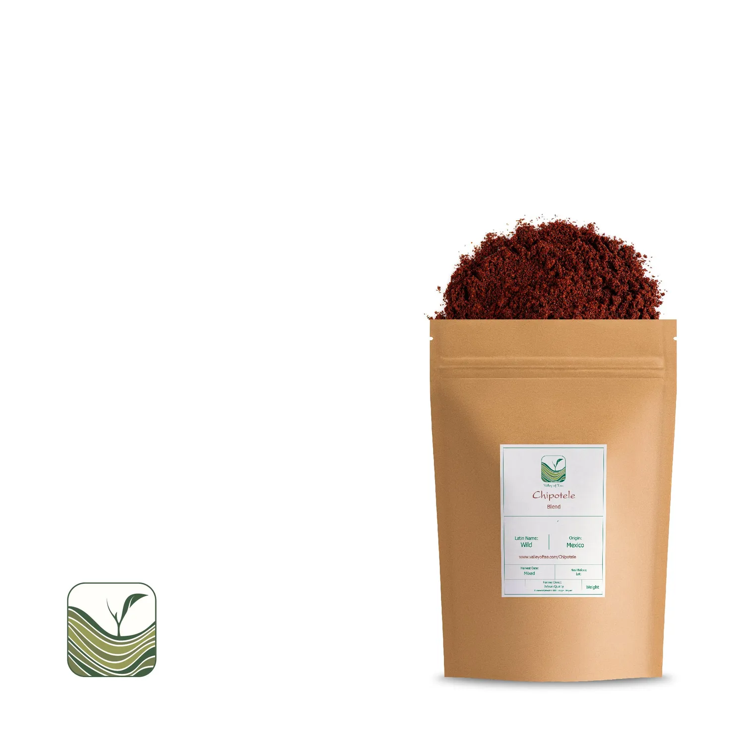 Valley of Tea Chipotle krydda 100g rökt
