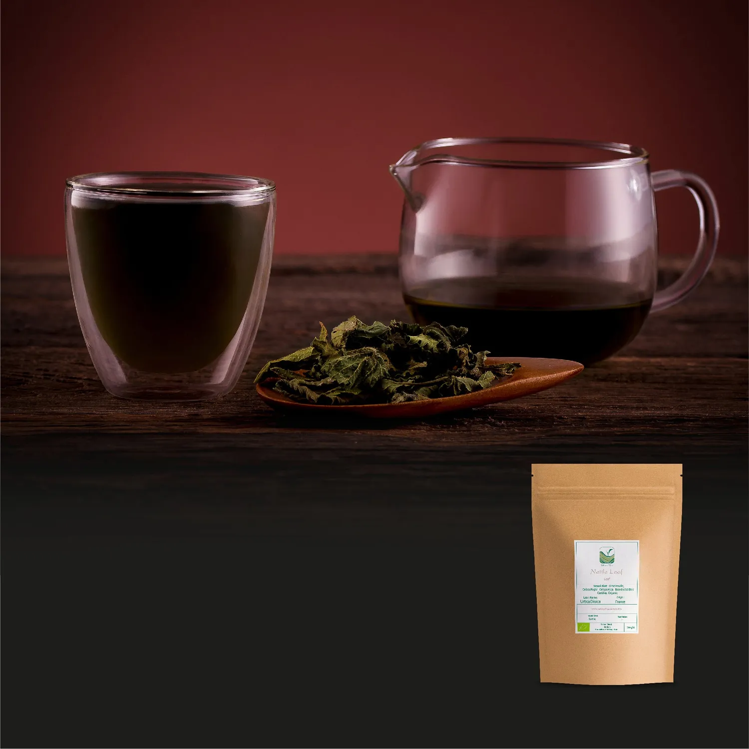 Valley of Tea Nässelblad örtte 100g koffeinfritt