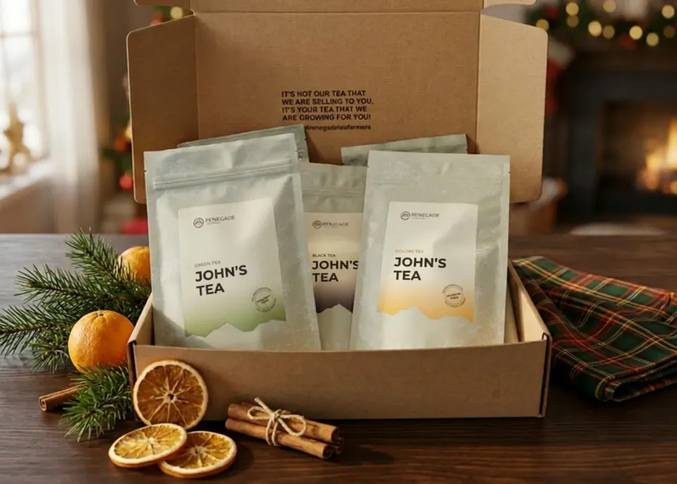 Renegade Tea Estate Personalised Tea Box teset blandat 250g
