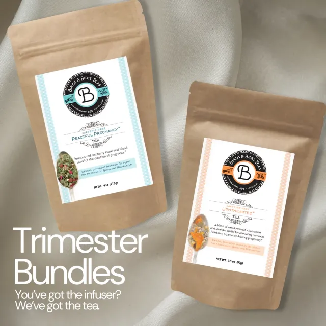 Birds & Bees Tea Trimester gravidte paket 2 sorter