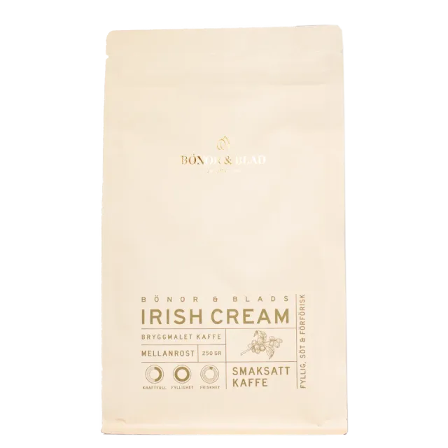 Bönor & Blad Irish Cream bryggkaffe 250 g malet
