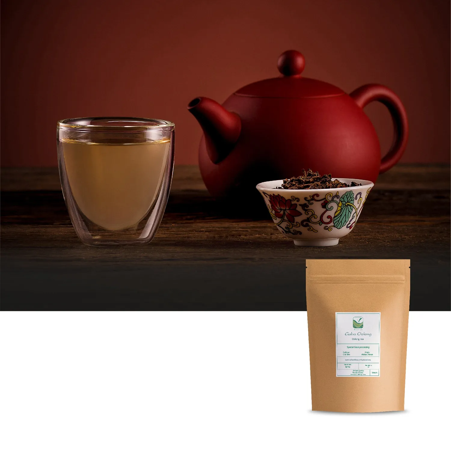 Valley of Tea Gaba Oolong te 50g blomdoftande