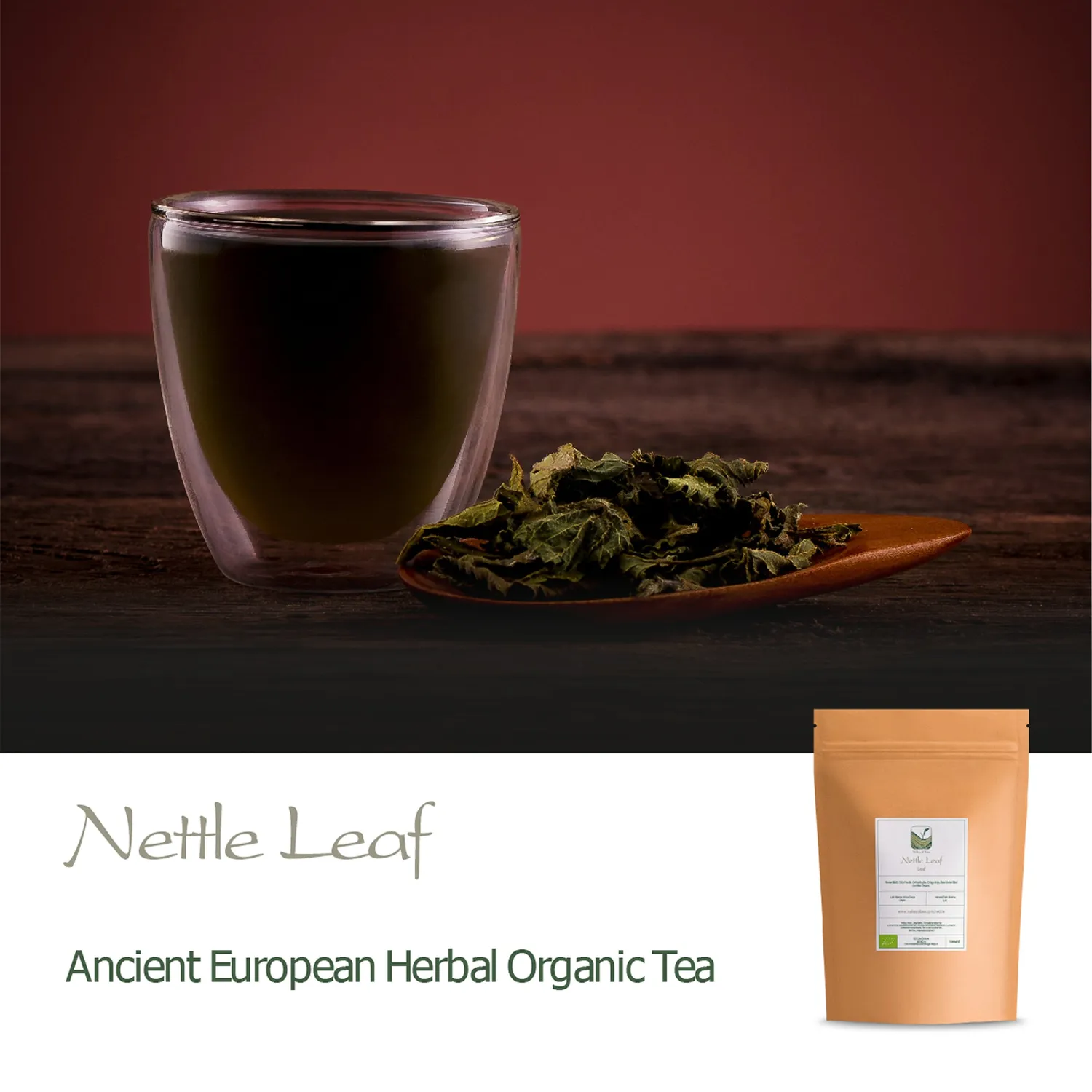 Valley of Tea Nässelblad örtte 100g koffeinfritt