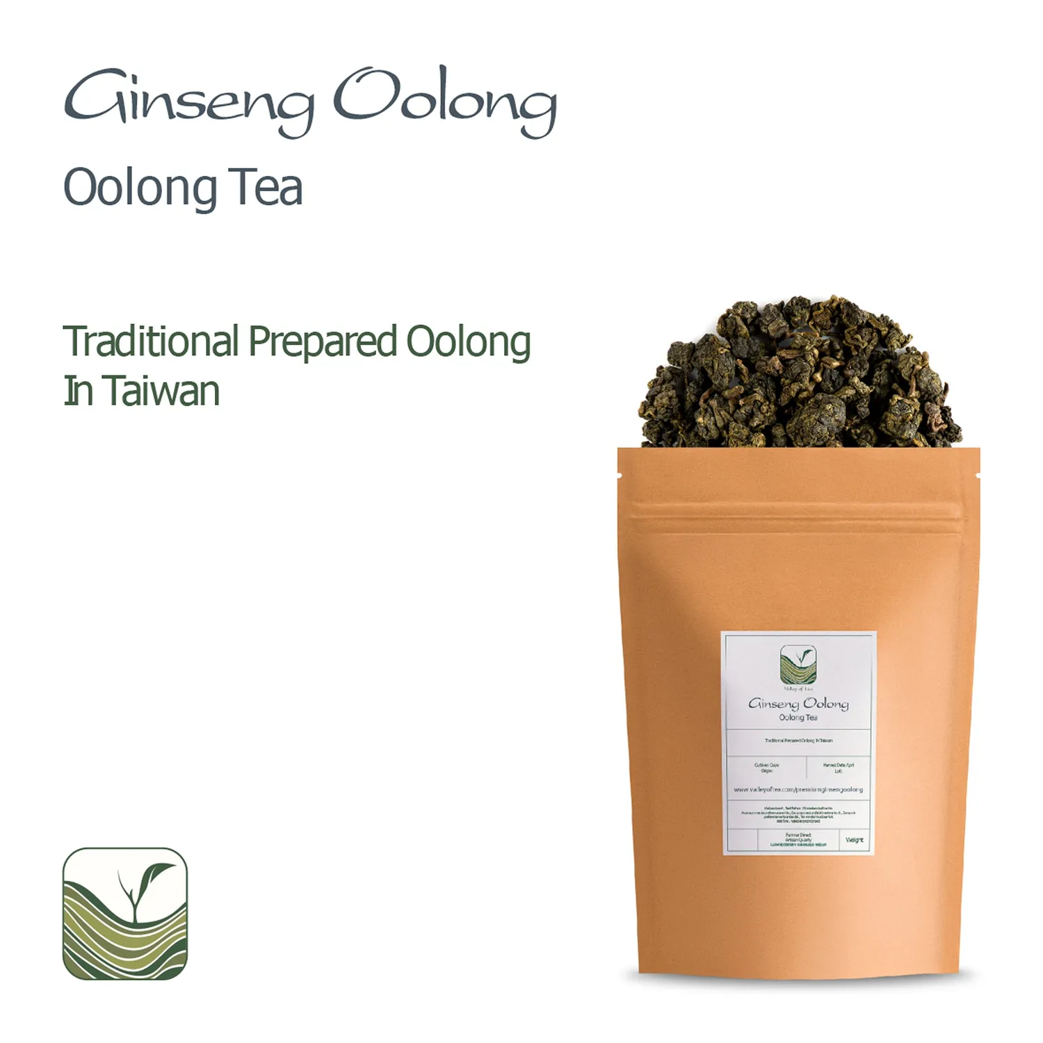 Valley of Tea Ren Shen Lan Gui Ren Imperial oolongte 100g