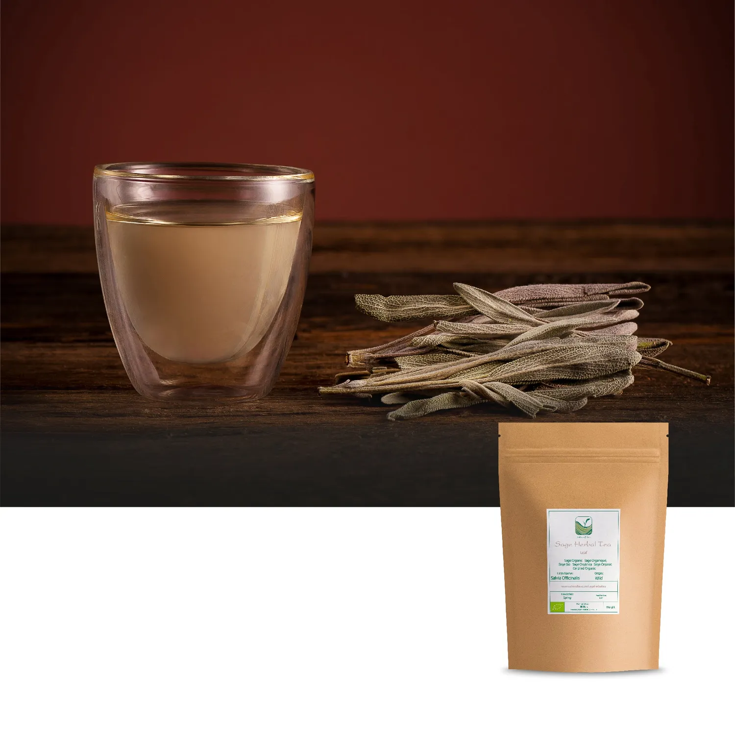 Valley of Tea Salviate örtte 100g lösvikt