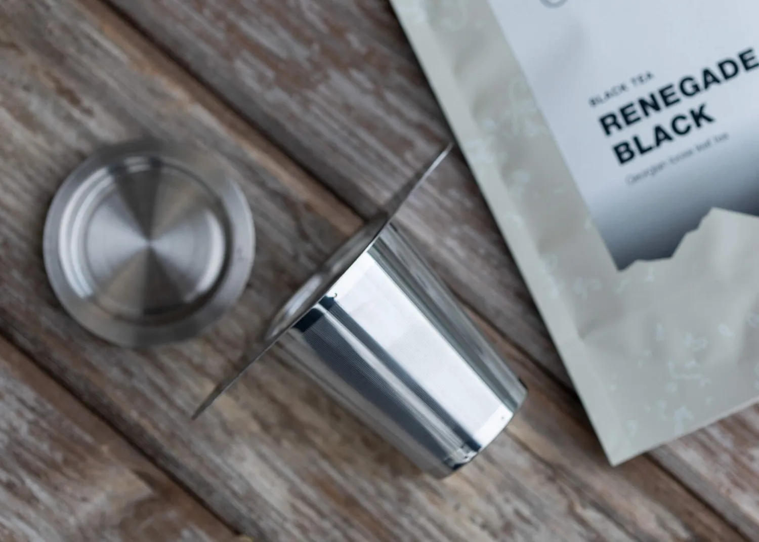 Renegade Tea Estate tesil rostfritt stål för mugg