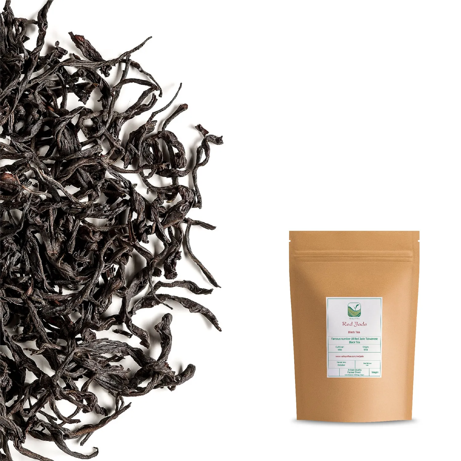 Valley of Tea Red Jade svart te 50g ruby