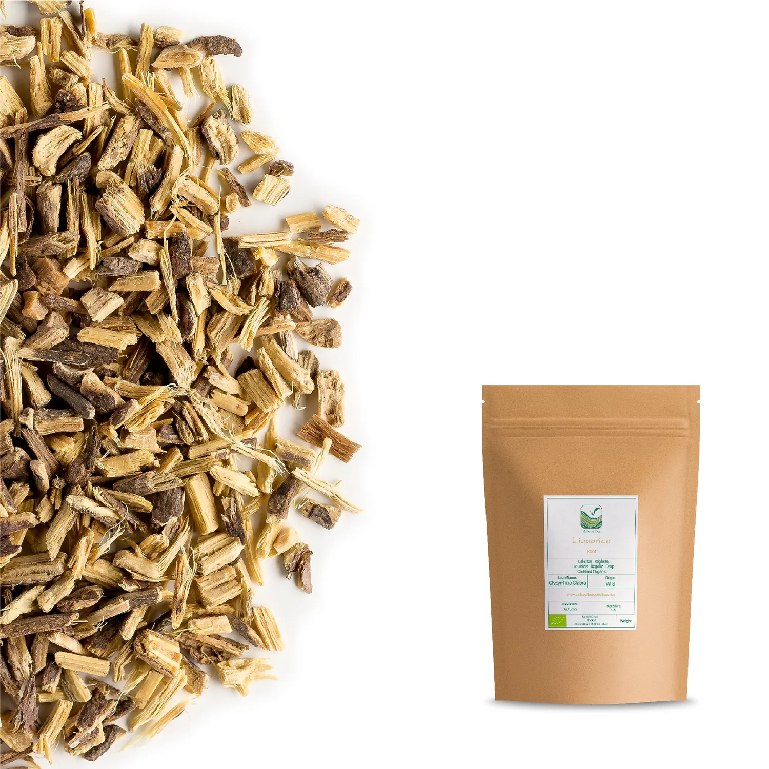 Valley of Tea Lakrits Örtte 100 g sött