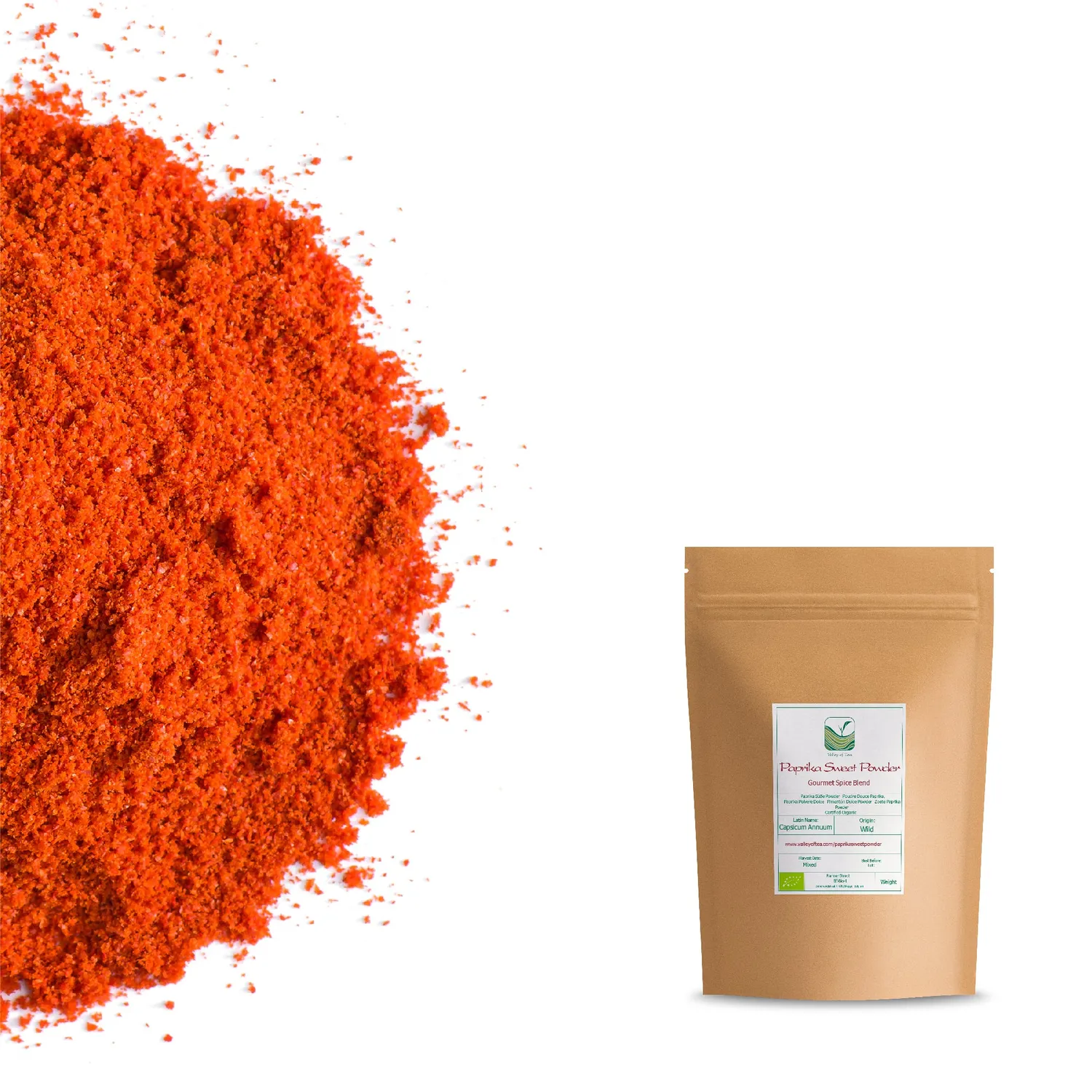 Valley of Tea Rökt paprika krydda 200g söt
