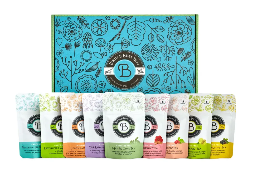 Birds & Bees Pregnancy Tea örtte presentbox 9 smaker