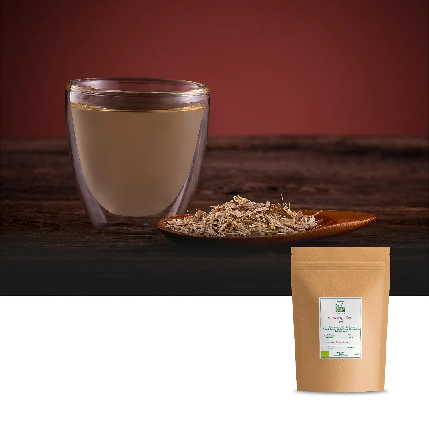 Valley of Tea Ginsengrot örtte 100g sötlakrits