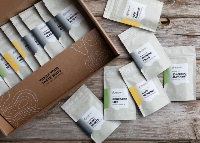Renegade Tea Estate Taster Set te provset 21 sorter