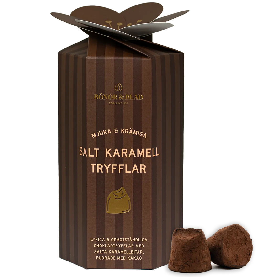 Bönor & Blad Tryfflar salt karamell ask