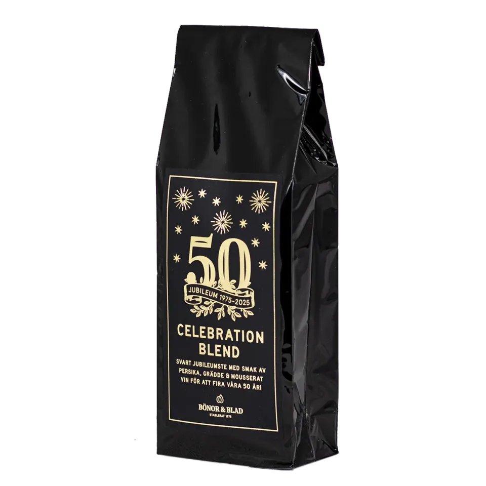 Bönor & Blad Celebration Blend svart te 90 g presentpåse