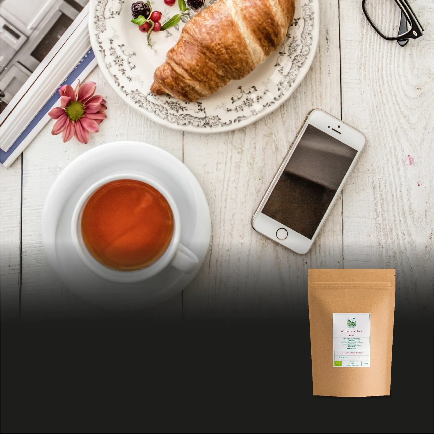 Valley of Tea Masala Chai kryddte 200g lösvikt
