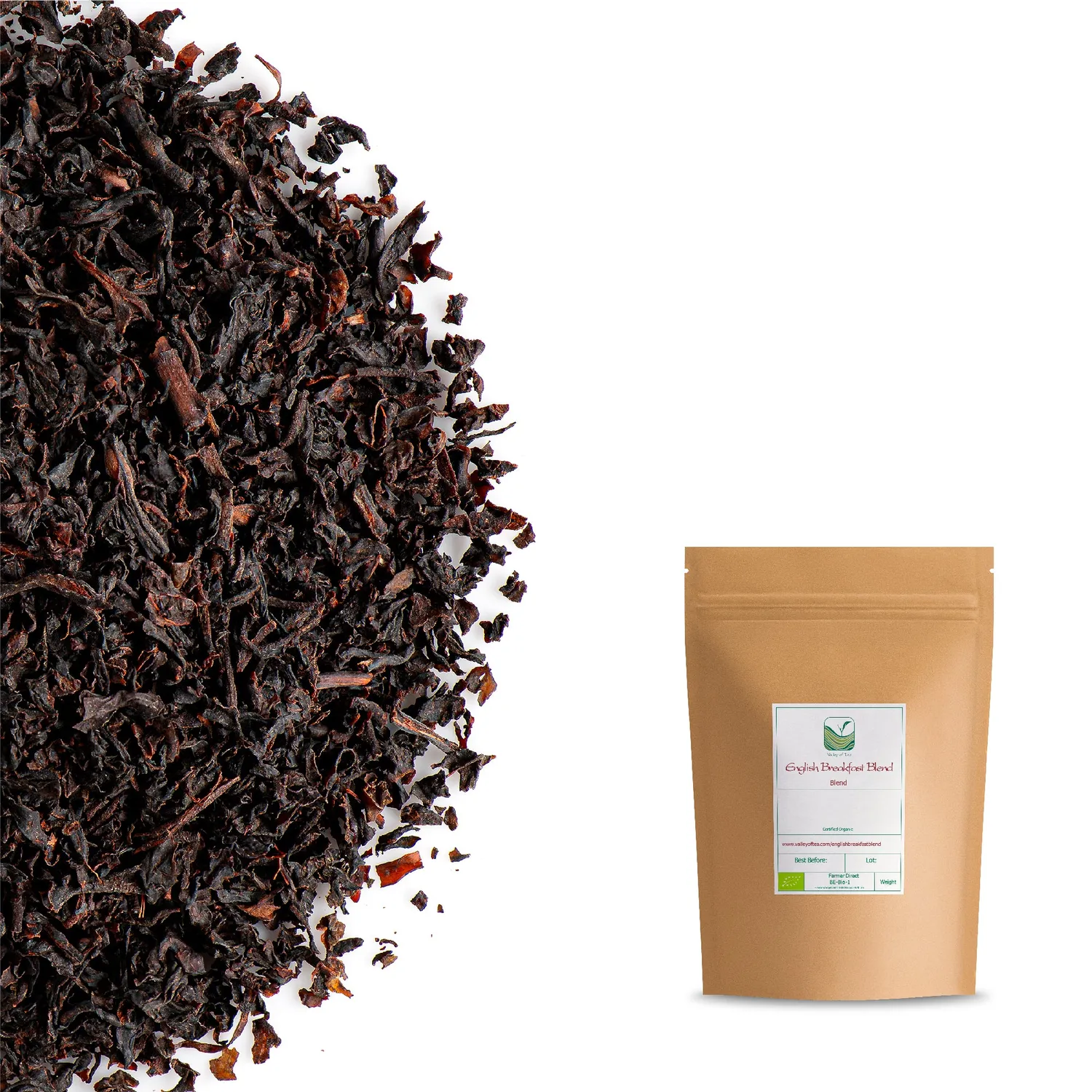 Valley of Tea Engelskfrukost svart te 200g lösvikt
