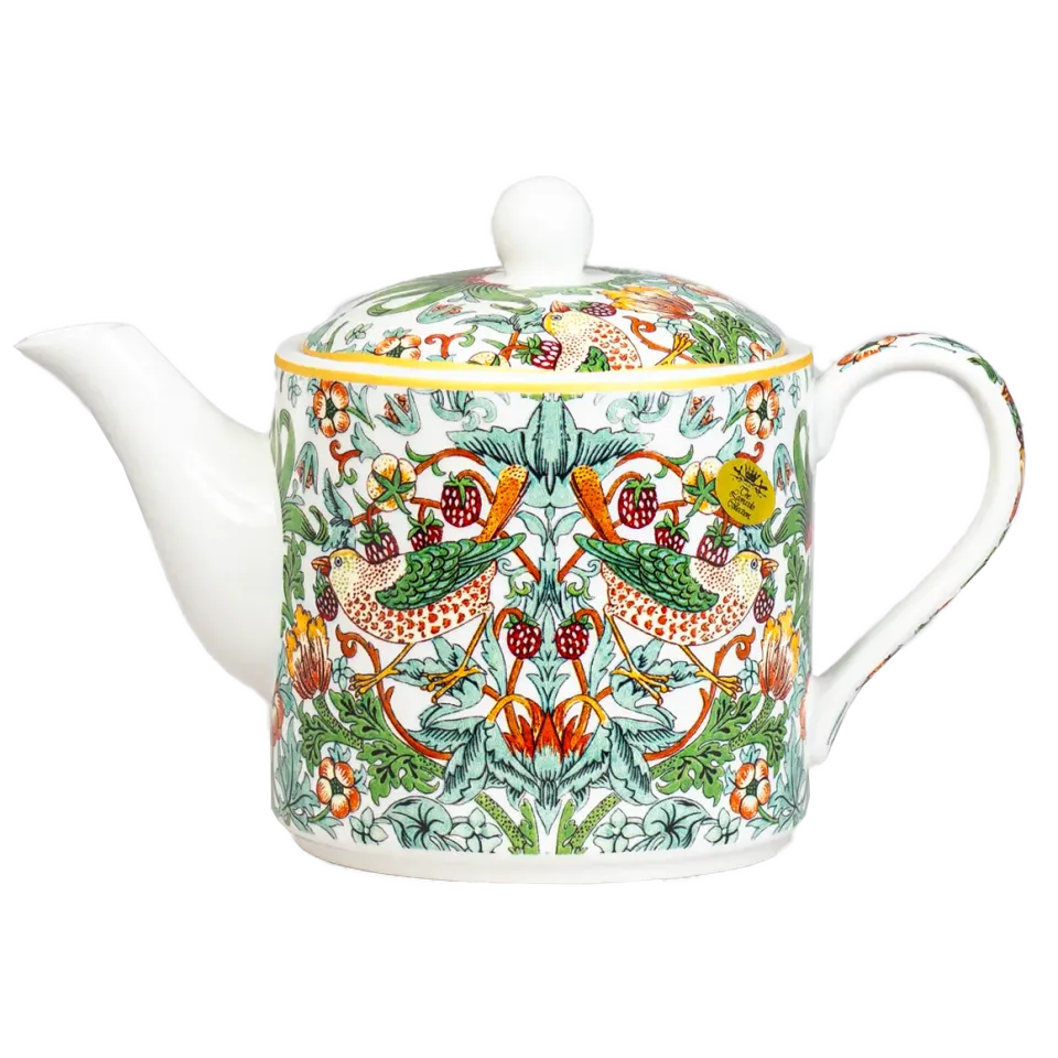 Bönor & Blad William Morris tekanna White 0,75 l