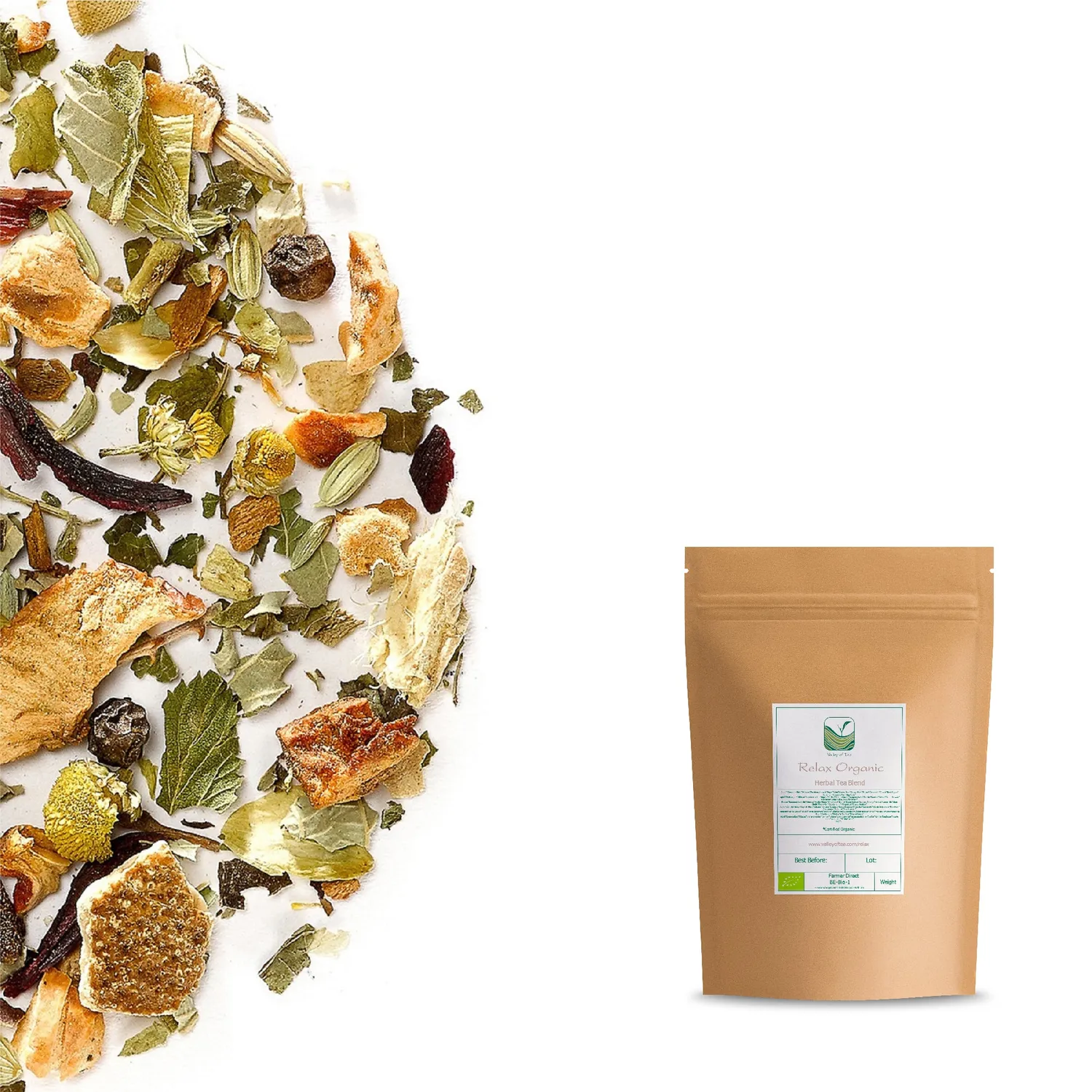 Valley of Tea Relax örtte 100g kamomill