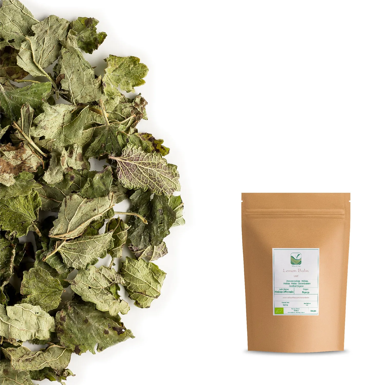 Valley of Tea Citronmeliss örtte 100 g lösvikt lugn