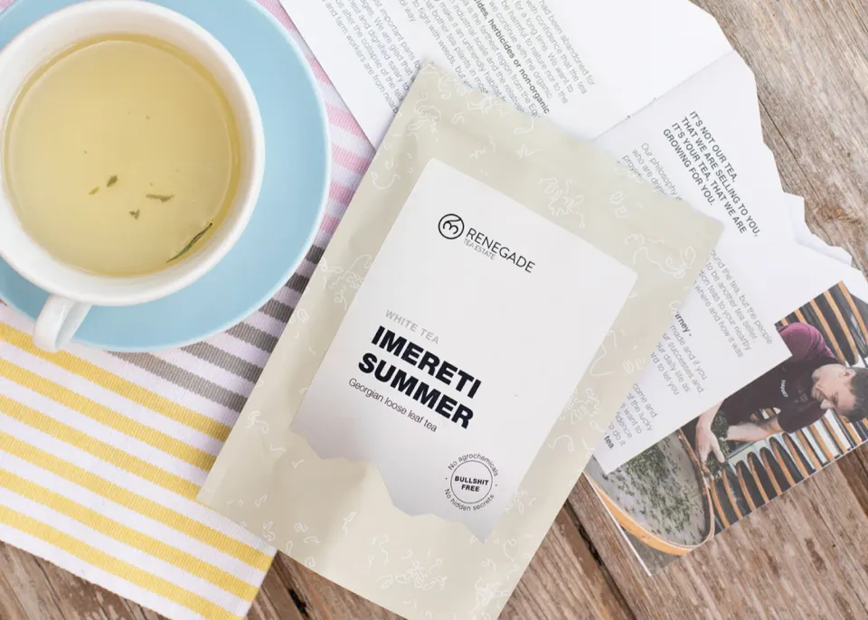 Renegade Tea Estate Imereti Summer vitt te 75g sött