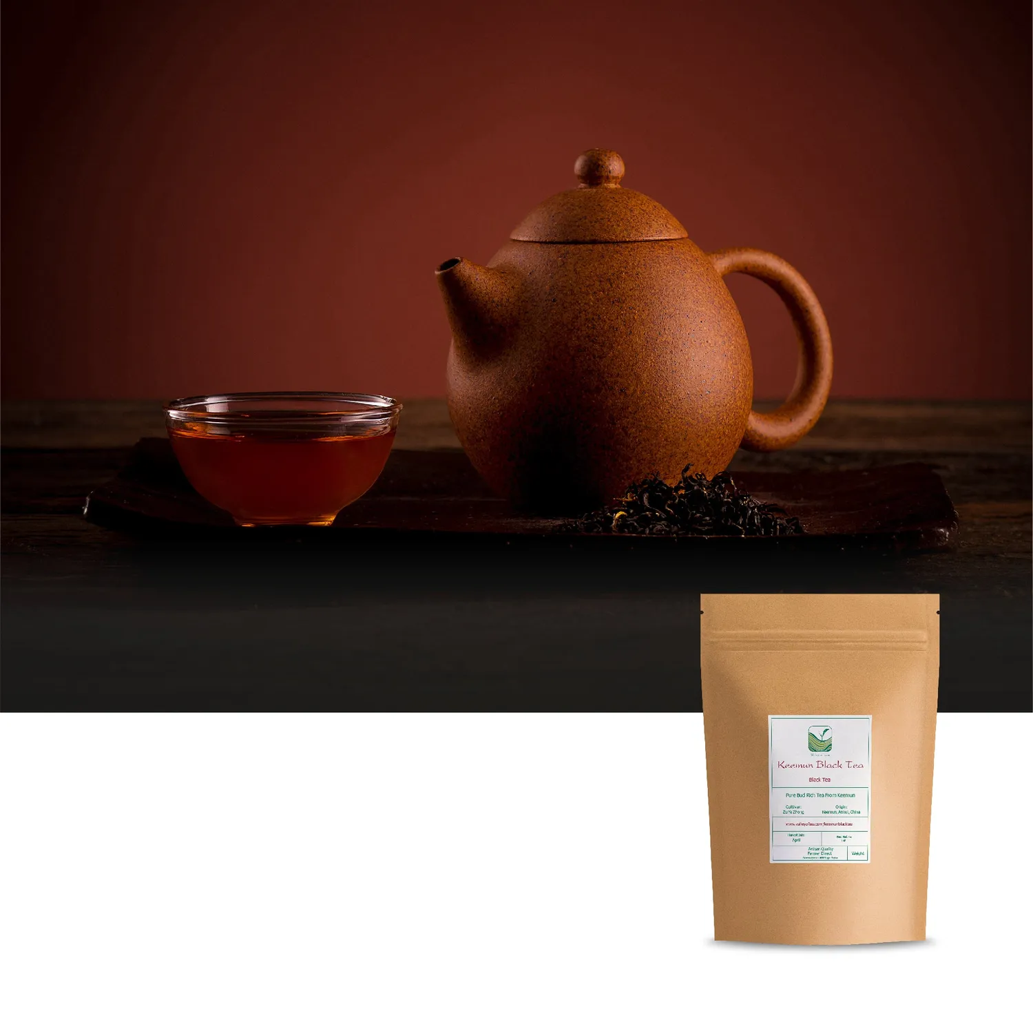 Valley of Tea Keemun svartte 100g maltig
