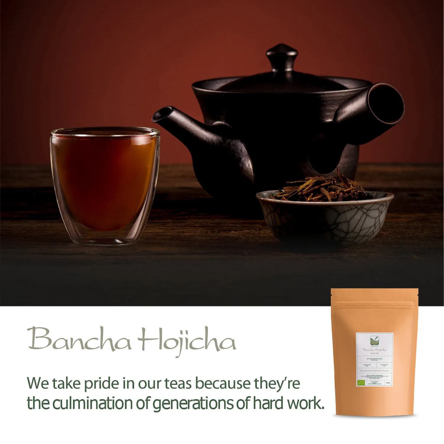 Valley of Tea Bancha Hojicha te 50g rostat