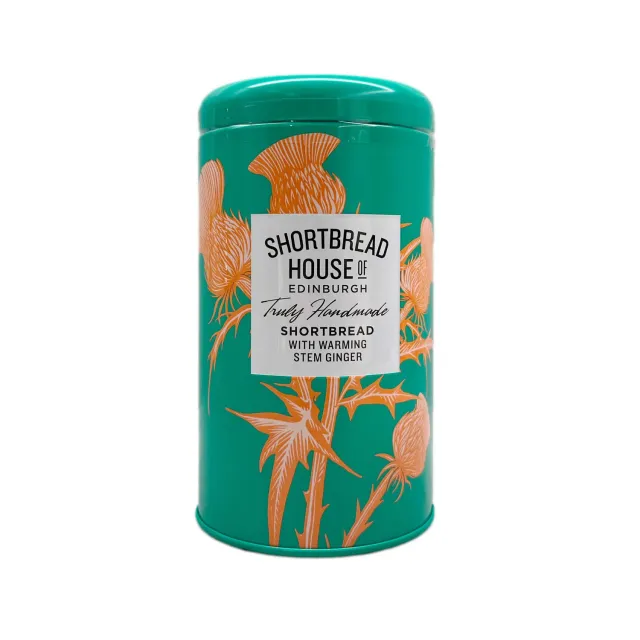 Sir Henry's Shortbread kakor ingefära plåtburk