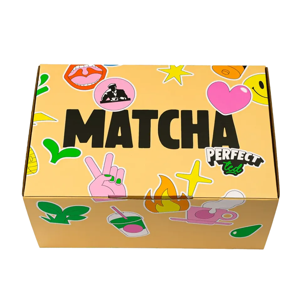 Perfect Ted Joe Juice matchakit 30 g mugg t-shirt
