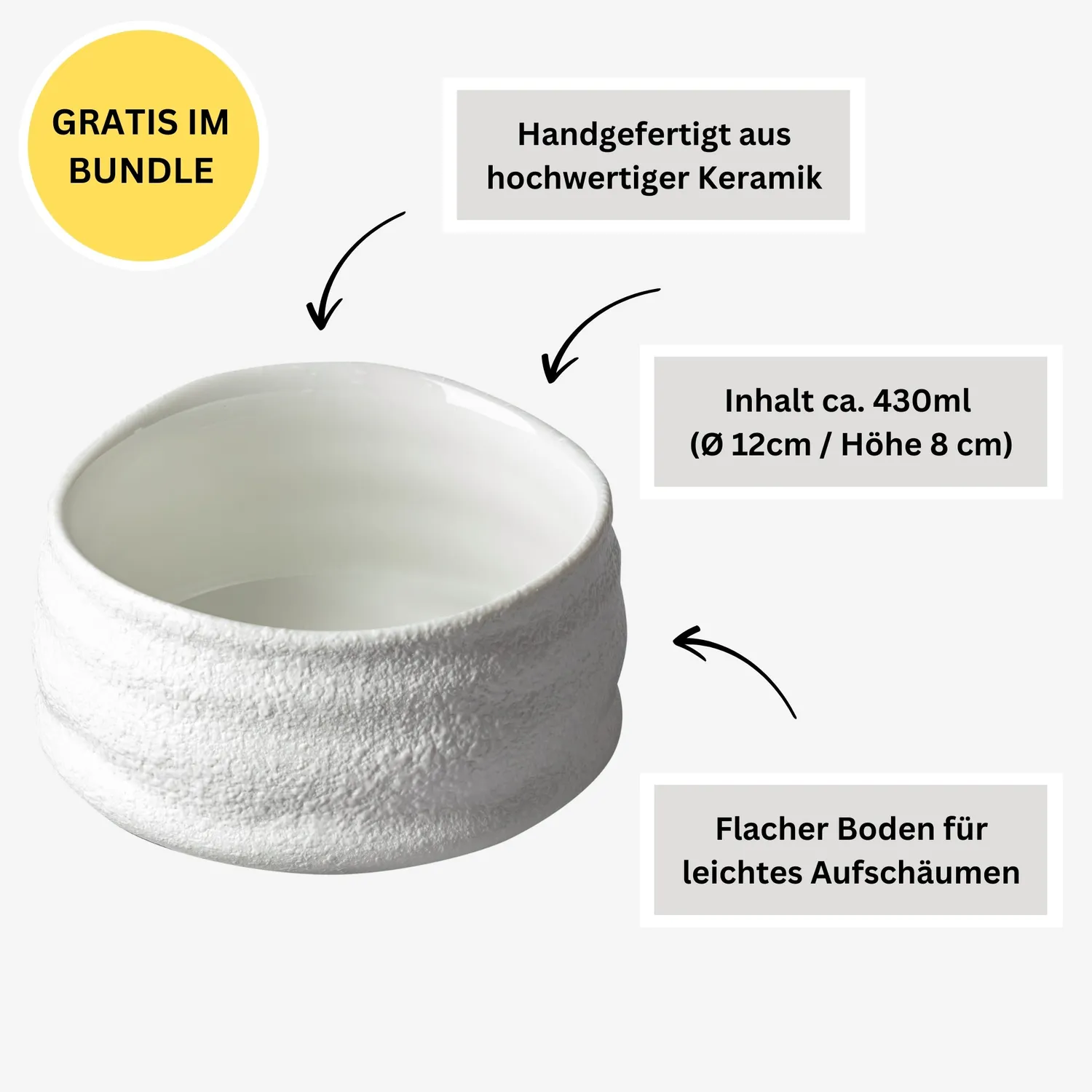 Matcha Magic All in One bundle 4x30 g + matchaset