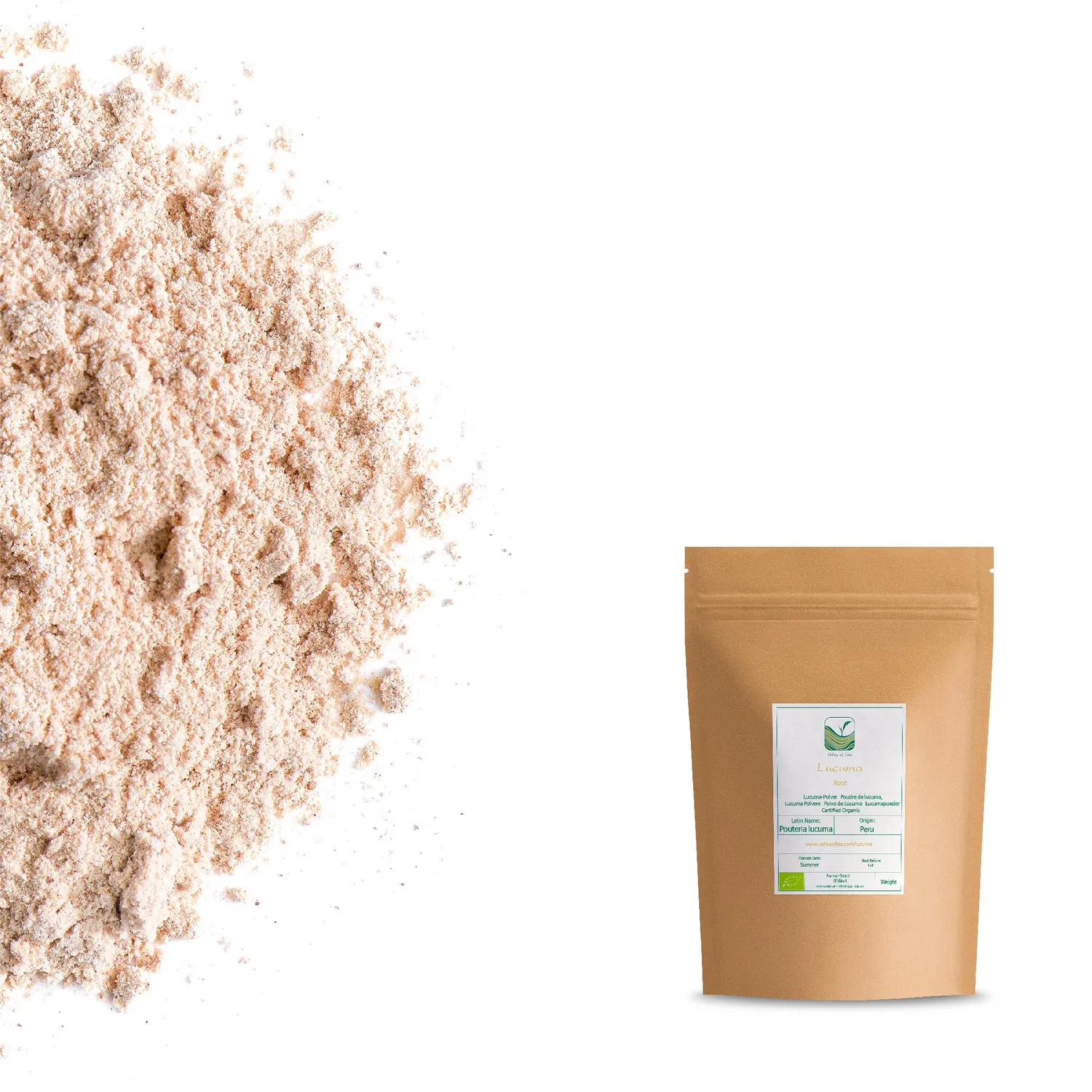 Valley of Tea Lucuma pulver 50 g raw