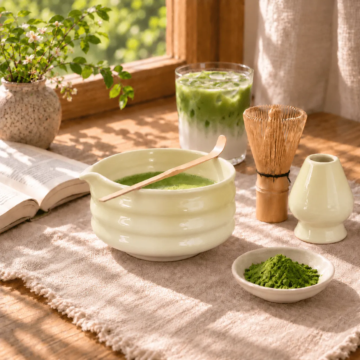Perfect Ted Butter Yellow Matcha Set matchaset gul