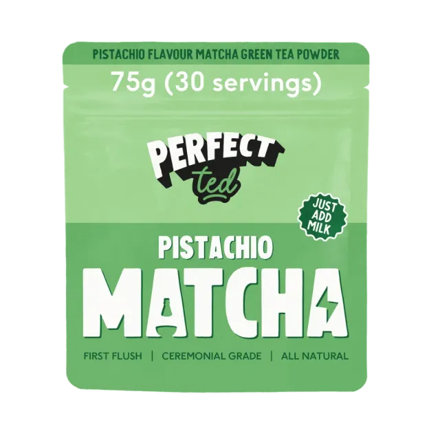 Perfect Ted pistachio matchapulver ceremonial söt