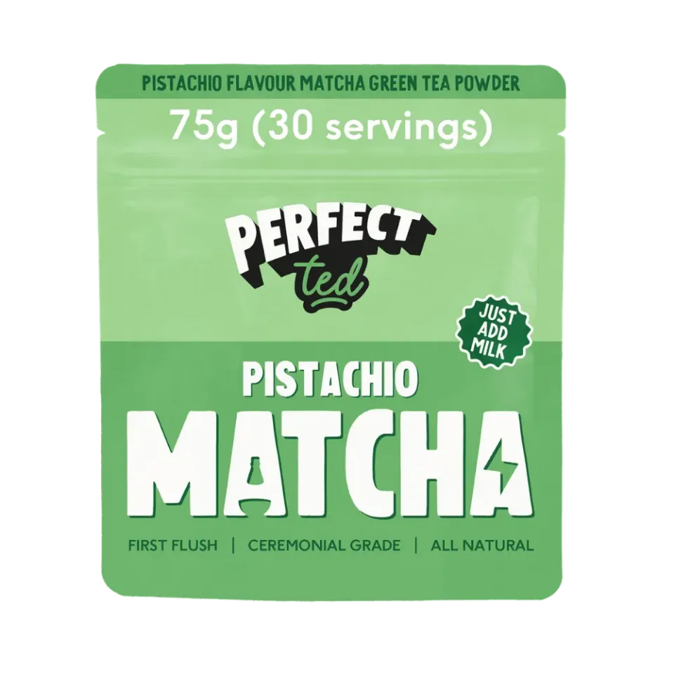 Perfect Ted pistachio matchapulver ceremonial söt