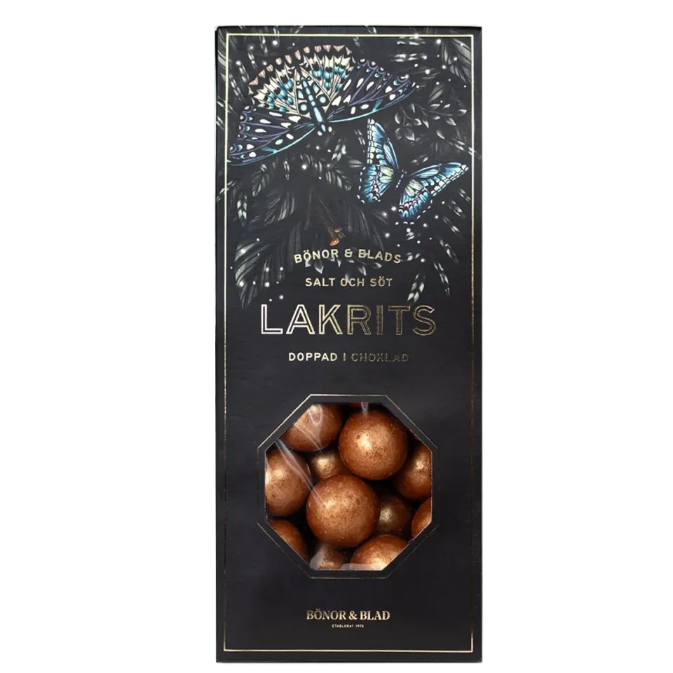 Bönor & Blad B&B lakrits bronze lakrits toffee havssalt