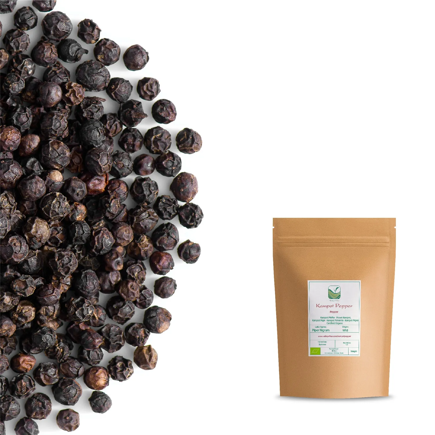 Valley of Tea Kampot Peppar 40g ekologisk