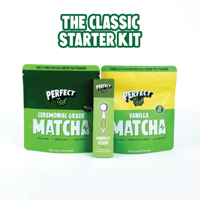 PERFECT TED Classic Starter matchakit 2 smaker