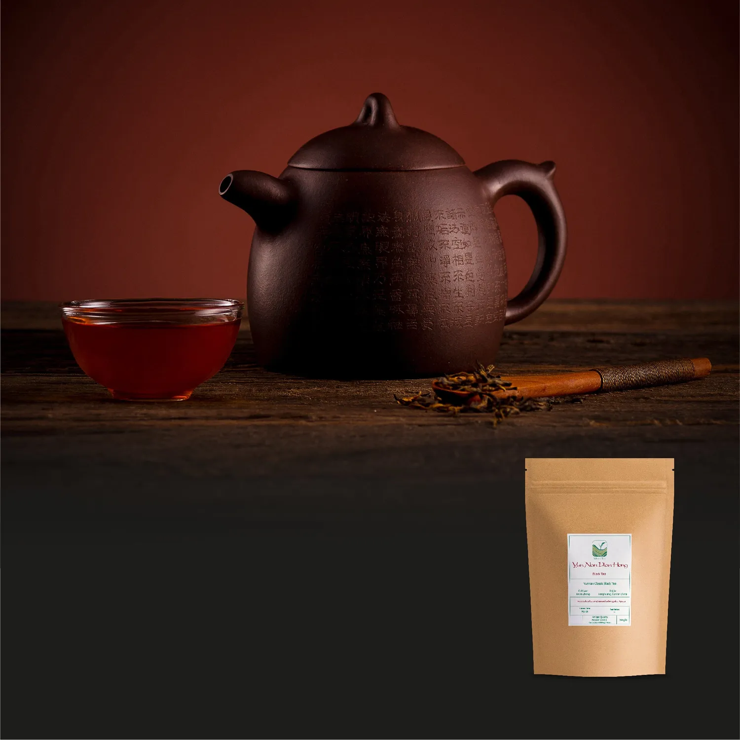 Valley of Tea Yun Nan Dian Hong svart te 100g fylligt