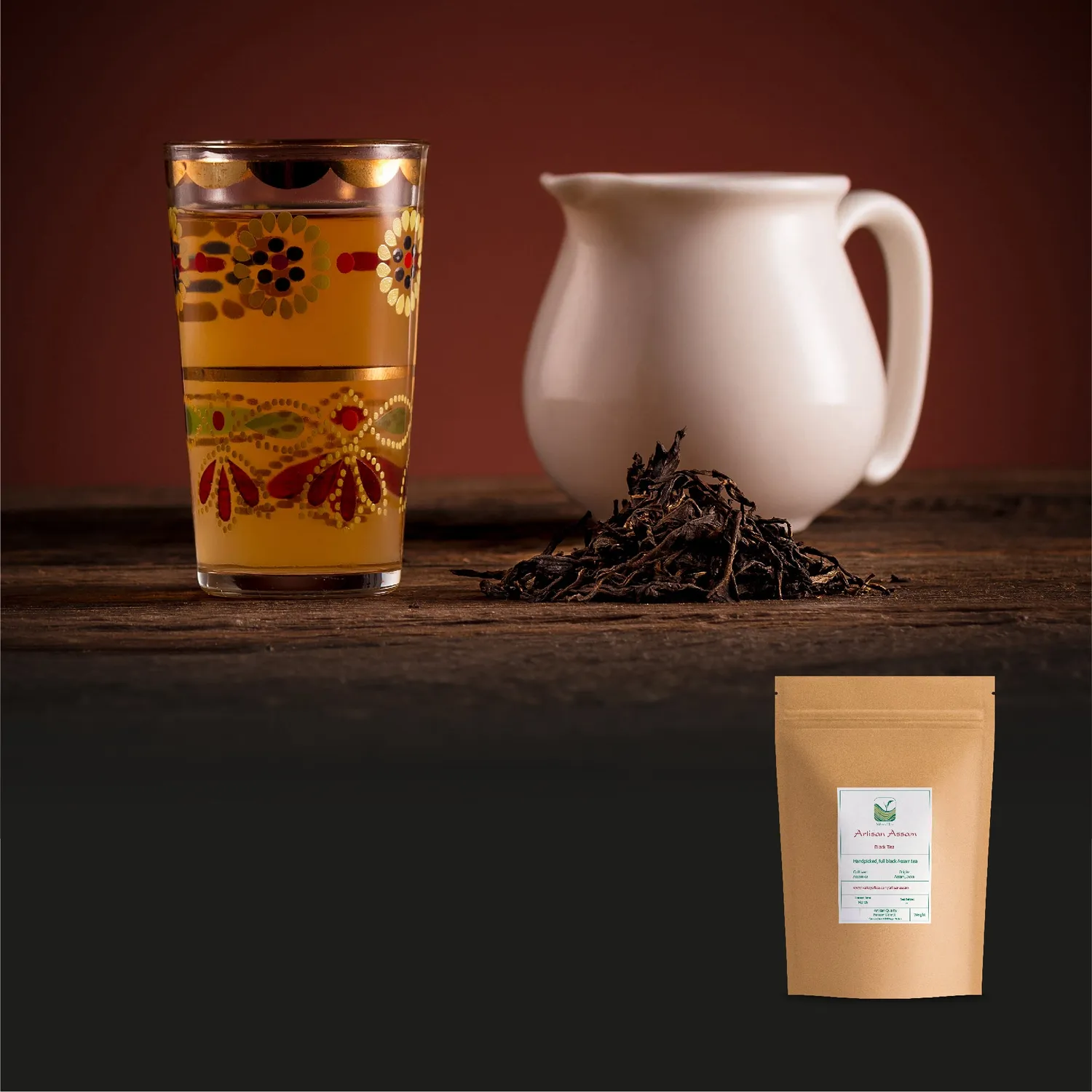 Valley of Tea Artisan Assam svart te 100g fylligt
