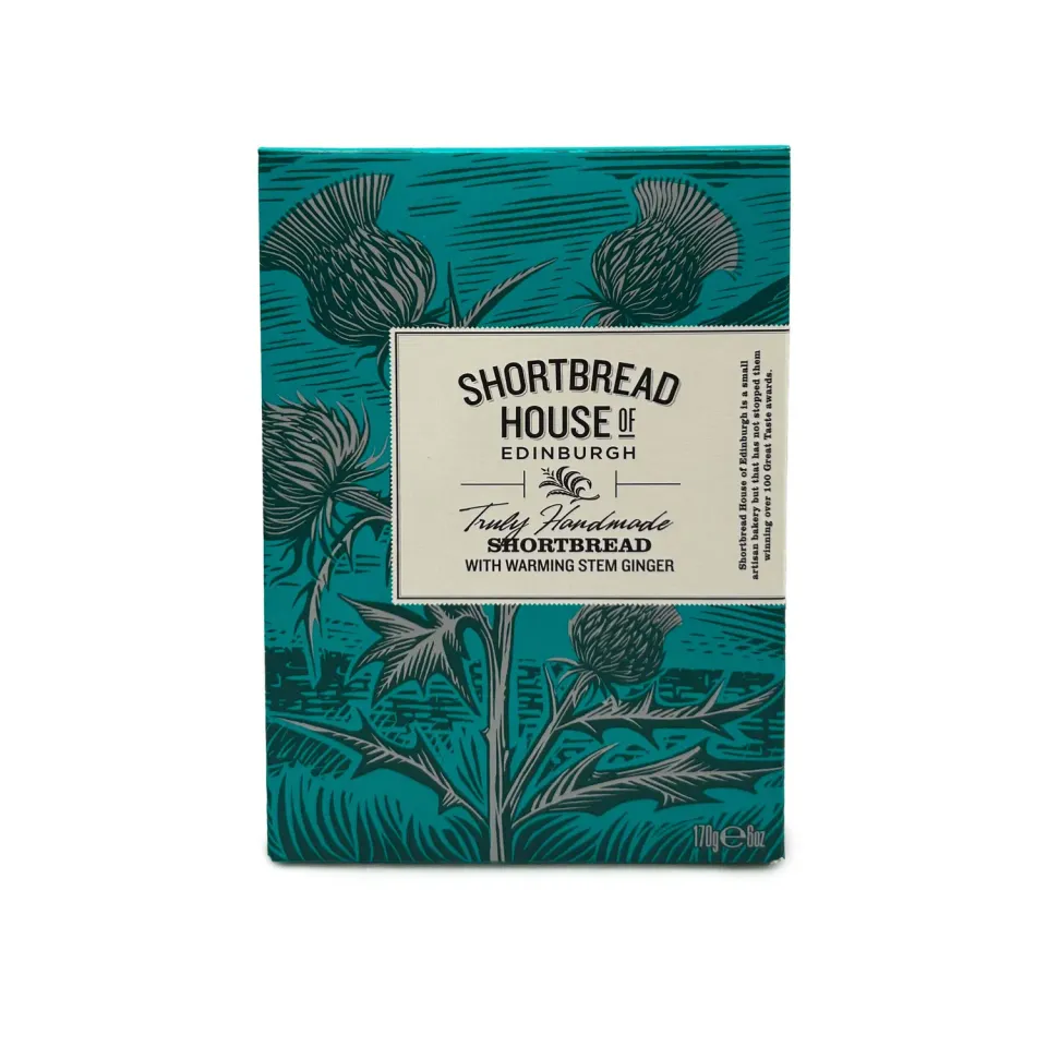 Sir Henry's Shortbread Ginger kakor ingefära
