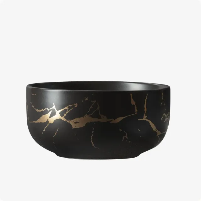 Matcha Magic Kiniro matchaskål 320 ml svart guld