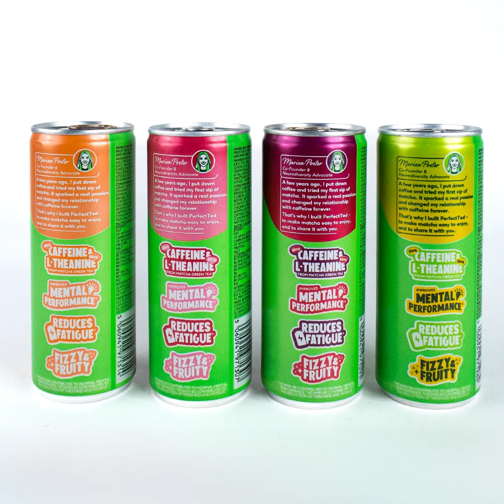Perfect Ted Maximum Flavour energidryck 48-pack fruktig