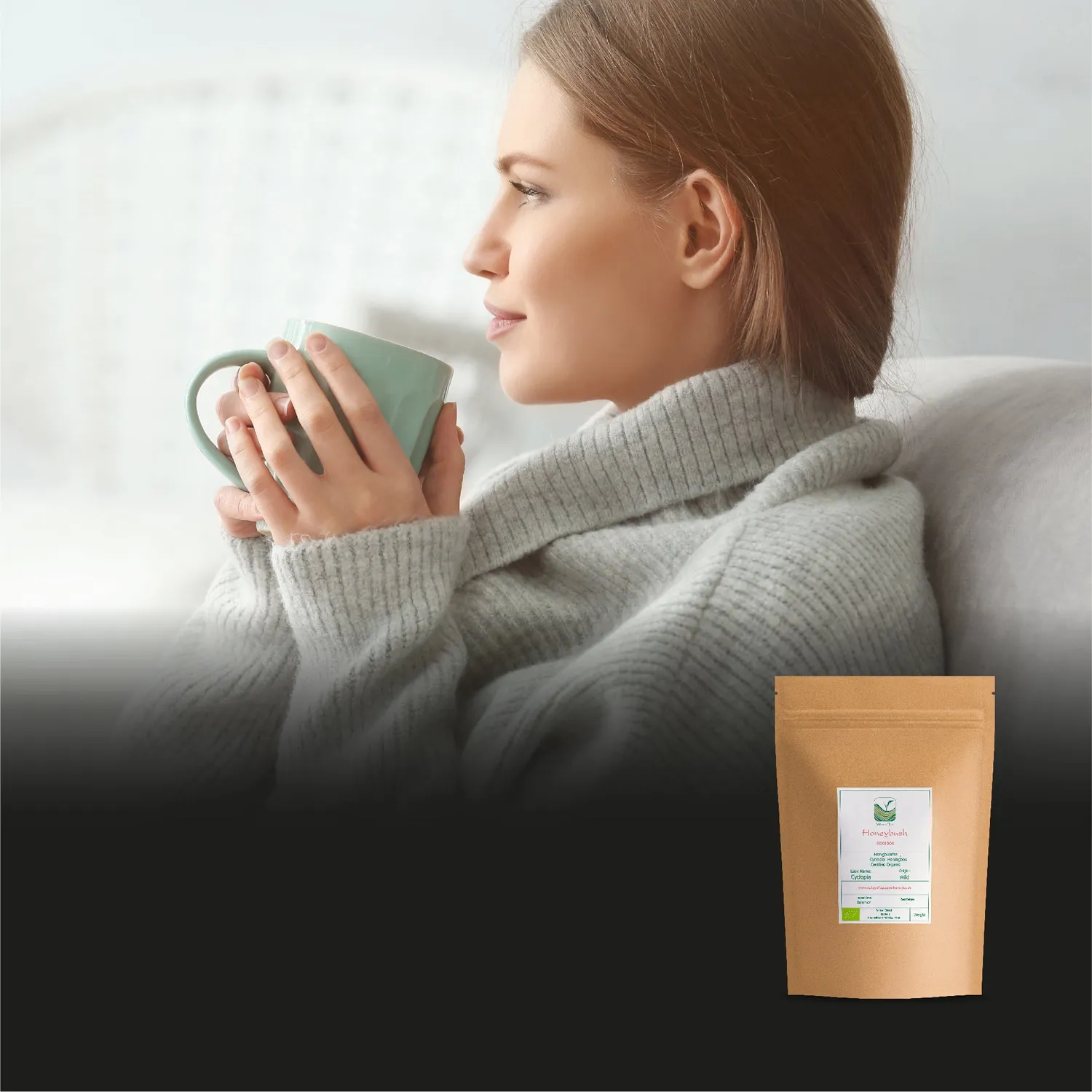 Valley of Tea Honeybush örtte 100g koffeinfri
