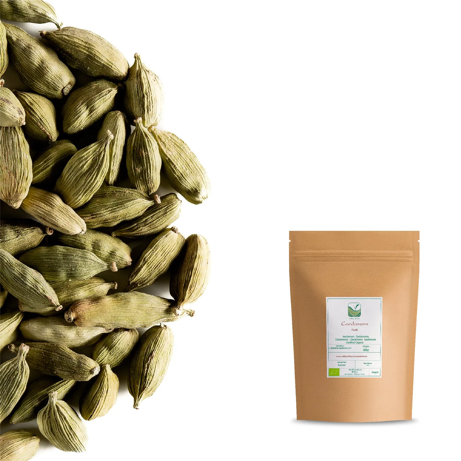 Valley of Tea Kardemumma te 100g lösvikt kryddig