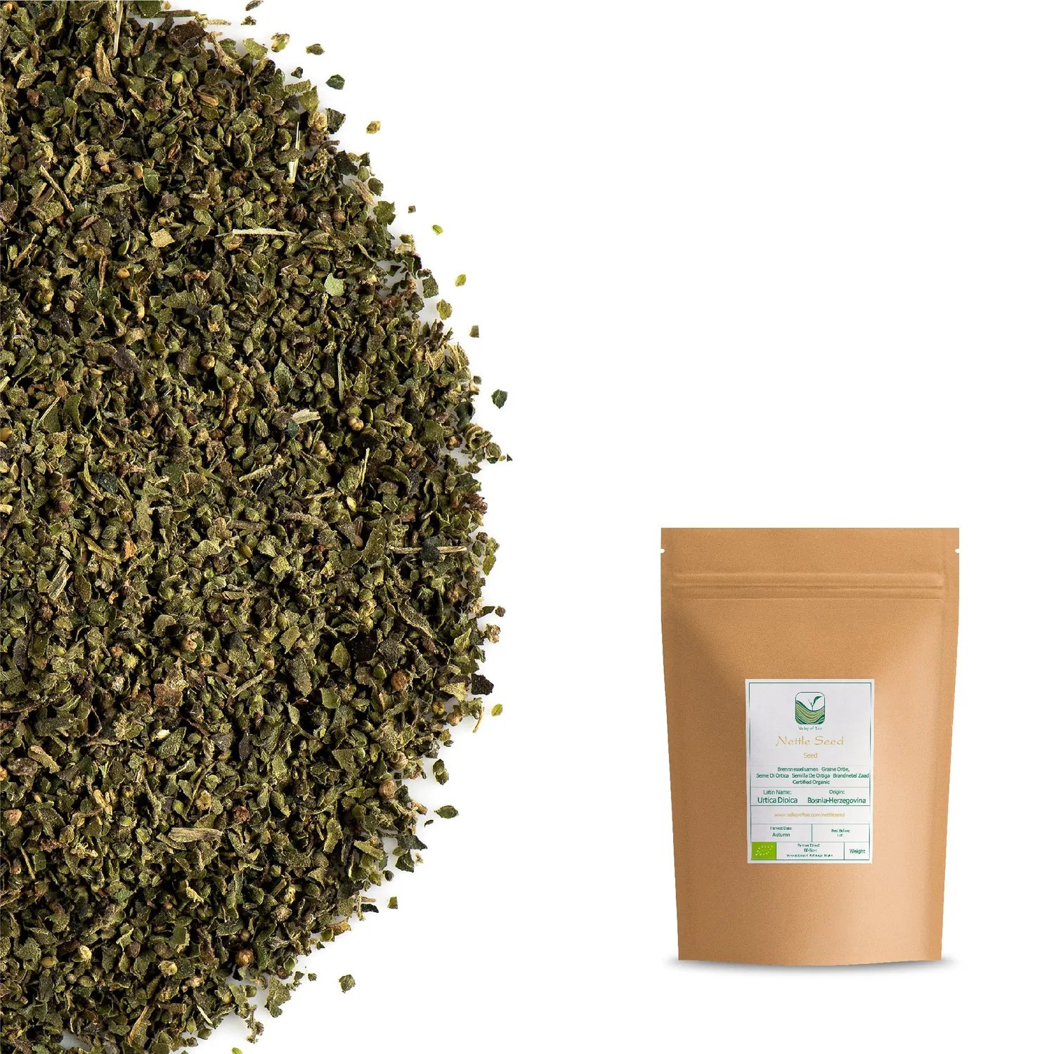 Valley of Tea Nässelfrön lösvikt 200g ekologiska