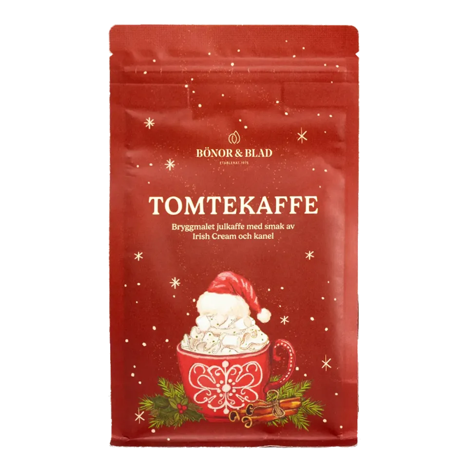 Bönor & Blad Tomtekaffe julkaffe 250 g kanel irish cream
