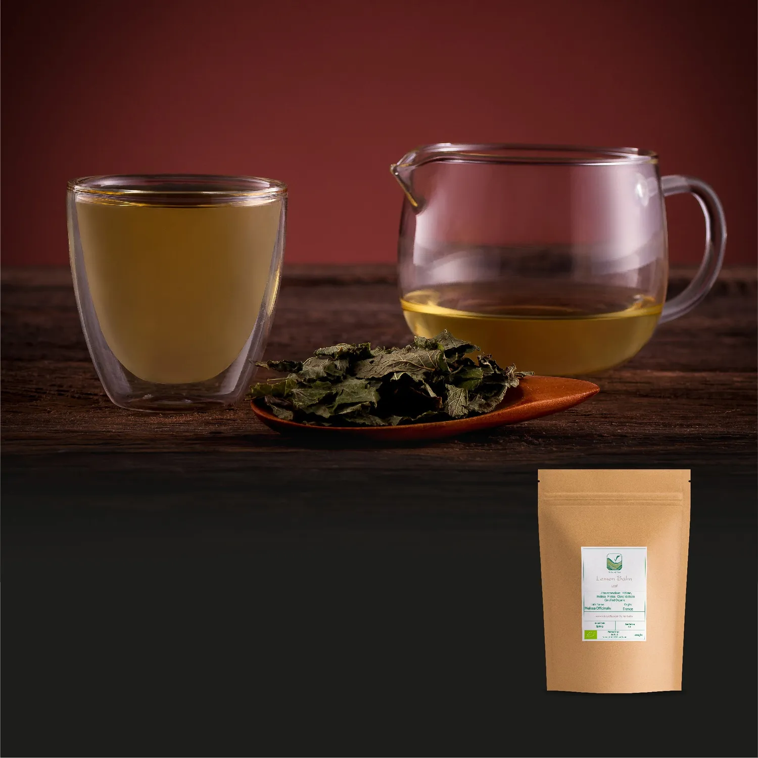 Valley of Tea Citronmeliss örtte 100 g lösvikt lugn