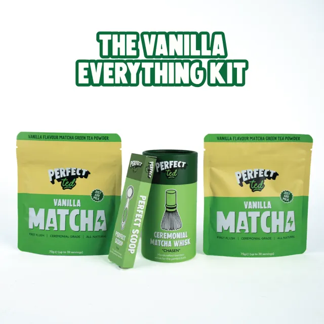 Perfect Ted Vanilla Everything Kit matchakit vanilj
