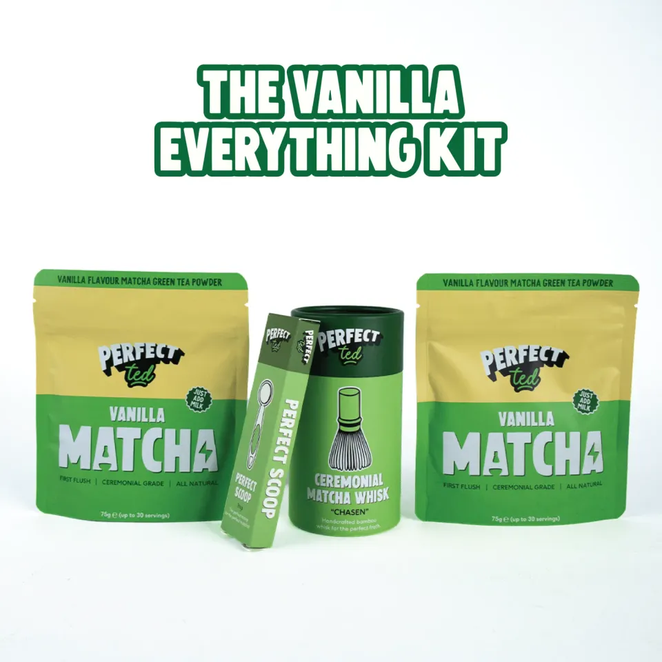 Perfect Ted Vanilla Everything Kit matchakit vanilj